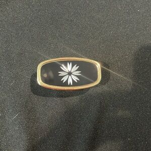 Black enamel Lipstick Case